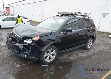 2015 Subaru Forester 2.5I Limited из США, поврежденный, VIN JF2SJAHCXFH567189